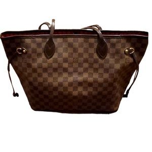 Louis Vuitton MM Daimer Ebene Neverfull Bag - Used